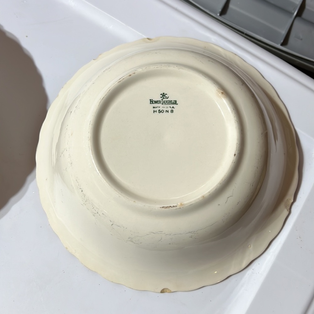 Vintage Homer Laughlin Serving Bowls (2) - Picture 4 of 5